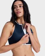 Womens The Retro Crop Bikini Top