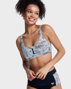 Womens Pro Surf Athletic Tri Bikini Top