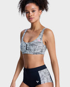 Womens Pro Surf Athletic Tri Bikini Top