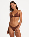 Womens SD Beach Classics Hi Leg Cheeky Bikini Bottom