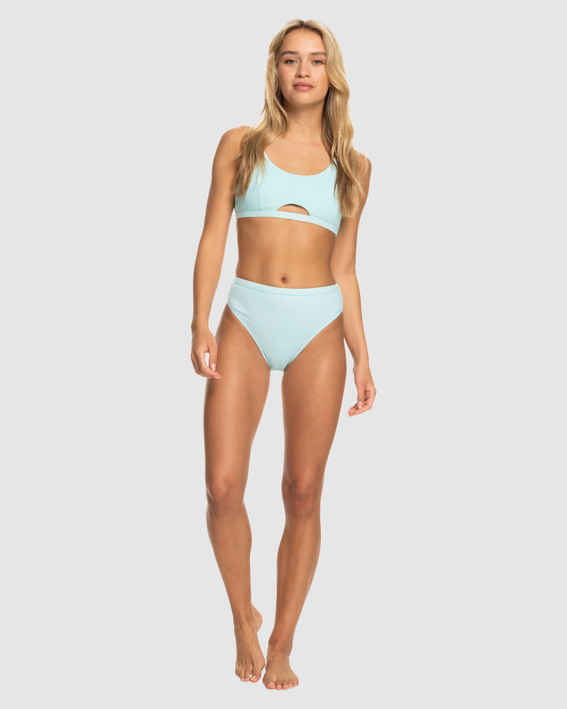 Womens Roxy Pro The Backside Moderate Bikini Bottom