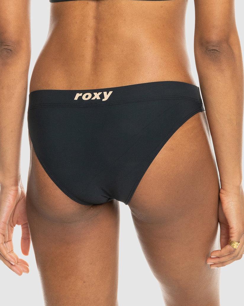 Womens Roxy Active Low Waist Bikini Bottom