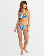 Womens Sunny Days Floral Cheeky Bikini Bottom
