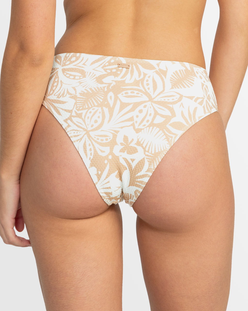 Womens Palm Palm Mid Waist Moderate Bikini Bottom