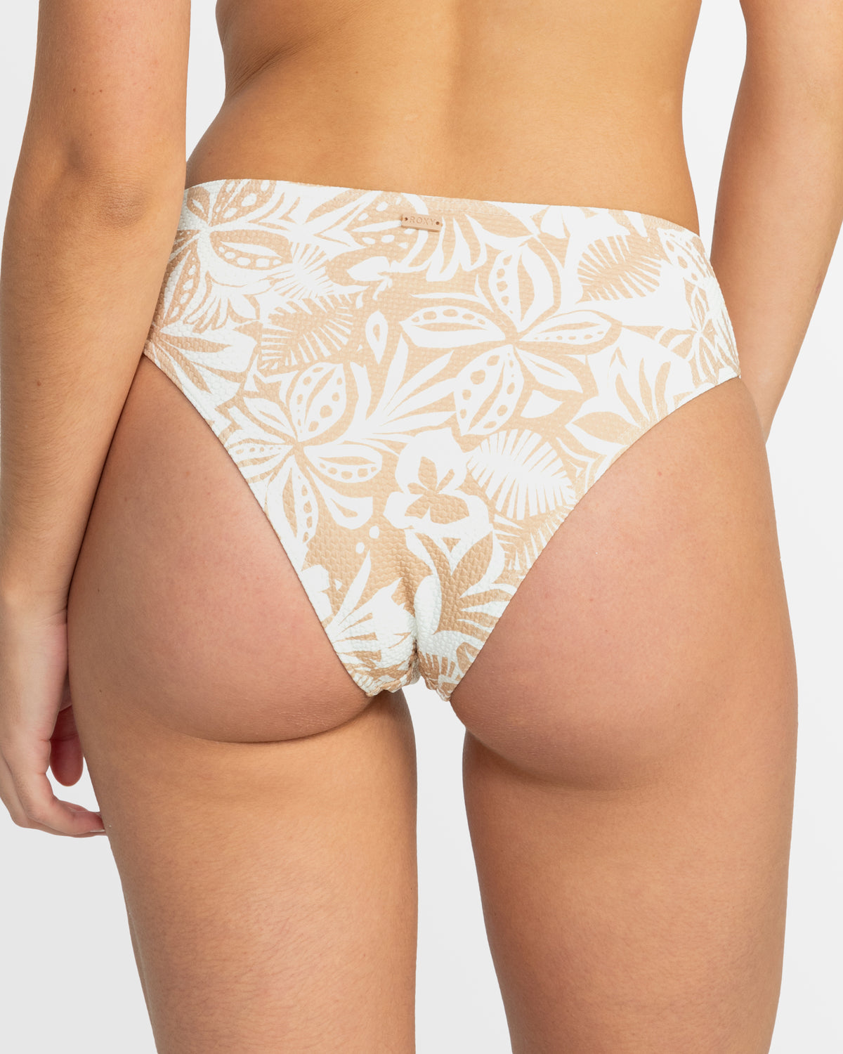 Womens Palm Palm Mid Waist Moderate Bikini Bottom