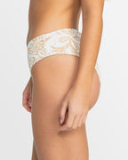 Womens Palm Palm Mid Waist Moderate Bikini Bottom