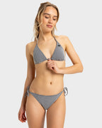 Womens Gingham Cheeky Bikini Bottom