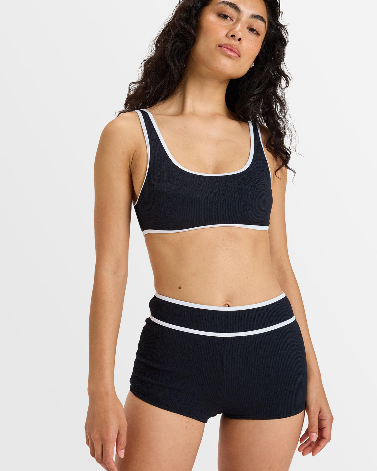 Womens Beloved Rib Shorty Bikini Bottom