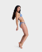 Womens Printed Essentials Tie Side Classic Bikini Bottom