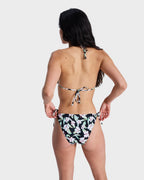 Womens Printed Essentials Tie Side Classic Bikini Bottom