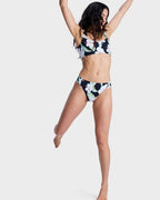 Womens Printed Essentials Moderate Bikini Bottom