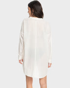 Womens Shoreline Lights Long Sleeve Shirt Dress