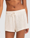 Womens Sunset Riders Crochet Shorts