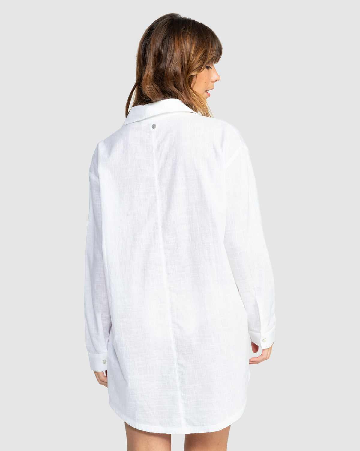 Womens New Solid Blue Riptide Cover Up