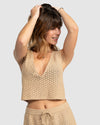 Womens First Story Cover Up Top
