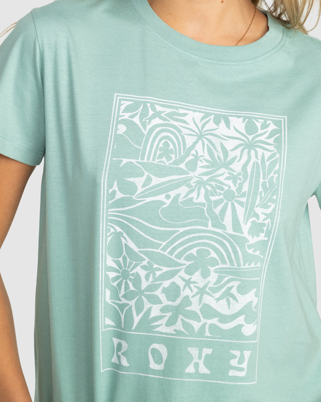 Womens The Beach Sand T-Shirt