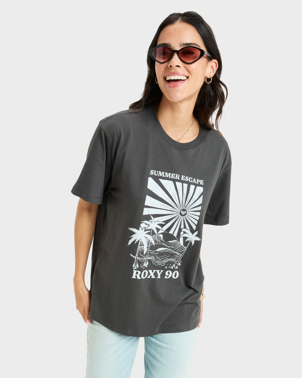 Womens Hang Loose The Sky T-Shirt