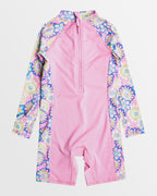 Girls 2-7 Flower Party UPF 50 Rash Vest