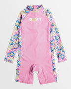 Girls 2-7 Flower Party UPF 50 Rash Vest