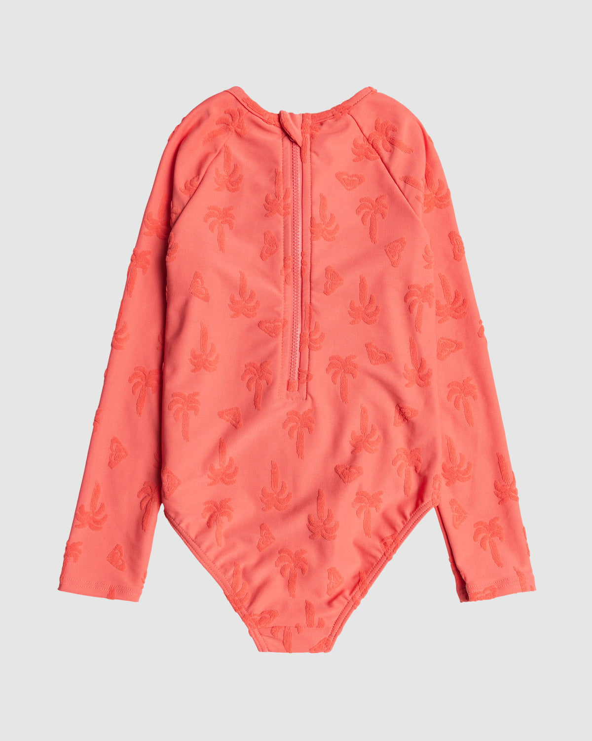 Girls 2-7 Palm Tree Long Sleeve Rash Vest