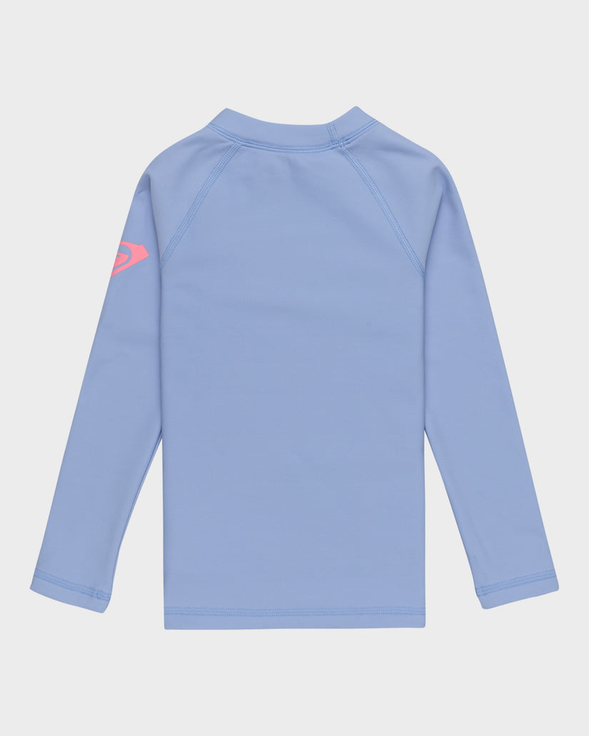 Girls 2-7 Roxy Heater Long Sleeve Rash Vest