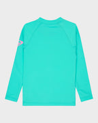 Girls 2-7 Heater Long Sleeve Rash Vest