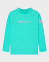 Girls 2-7 Heater Long Sleeve Rash Vest