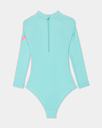 Girls 2-7 Heater Onsie Long Sleeve Rash Vest