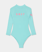 Girls 2-7 Heater Onsie Long Sleeve Rash Vest