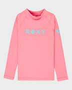 Girls 2-7 Roxy Heater Long Sleeve Rash Vest