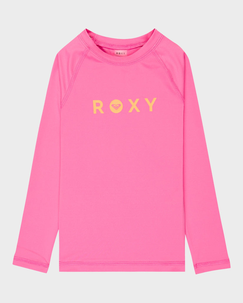 Girls 2-7 Essential Long Sleeve Rash Vest