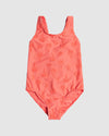 Girls 2-7 Palm Tree One Piece Swimsuit