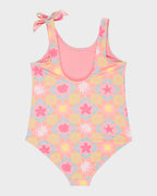 Girls 2-7 Check One Piece Swimsuit