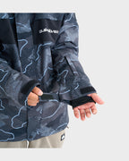 Mens Mission Printed Block Snow Jacket