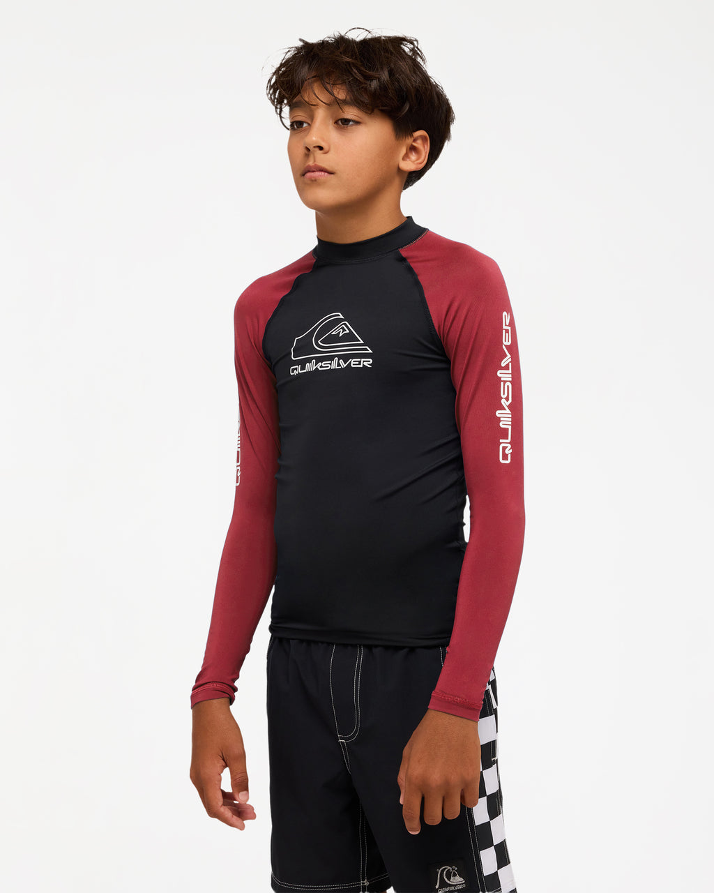 Boys 8-16 On Tour Long Sleeve Rash Vest