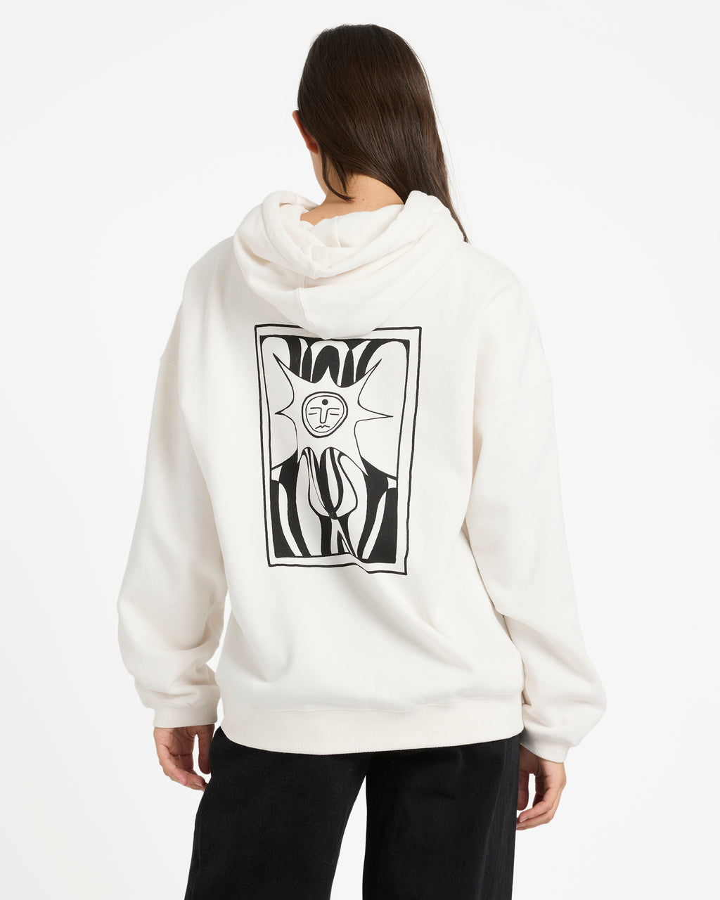 Womens Radical Daze Up Pullover Hoodie