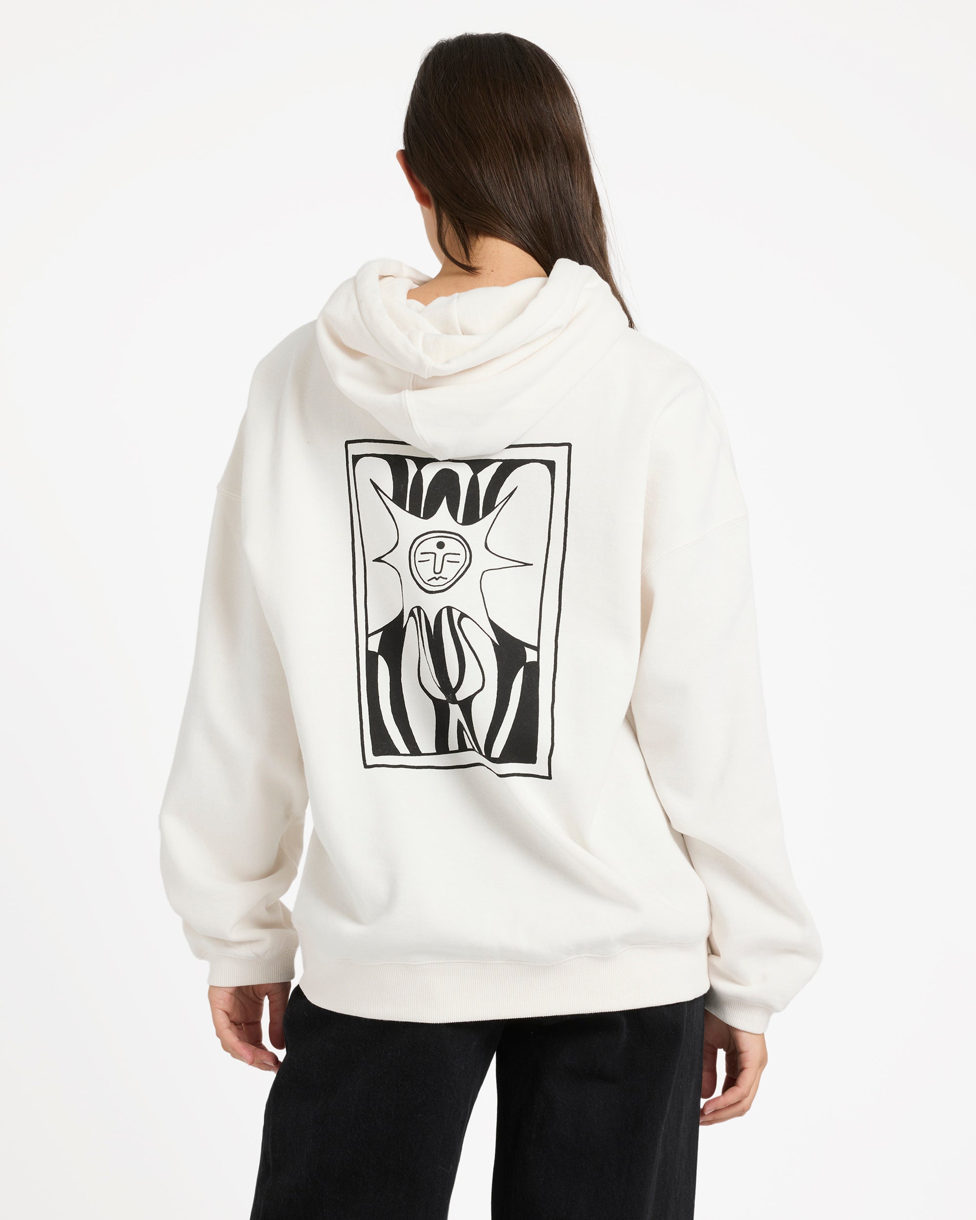 Womens Radical Daze Up Pullover Hoodie