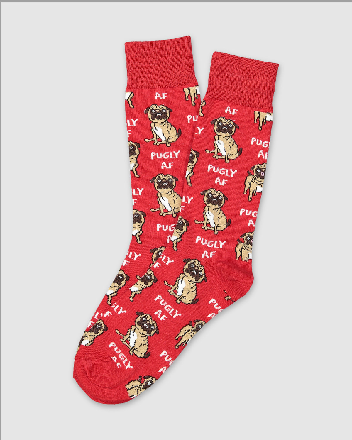Mens Pulgy Af Crew Socks