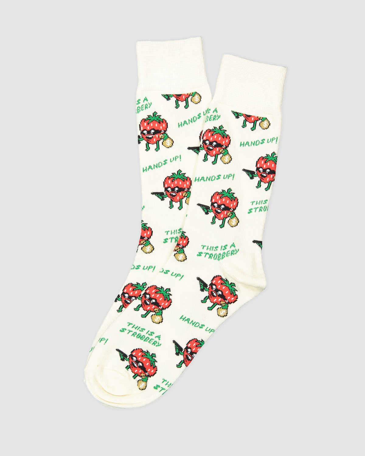 MENS STRAWBERRY SOCKS