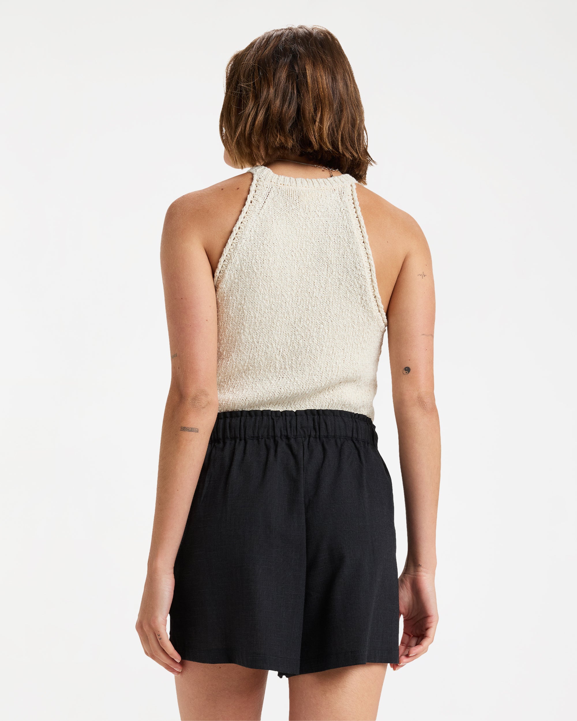 Womens Place To Elastic Waist Shorts