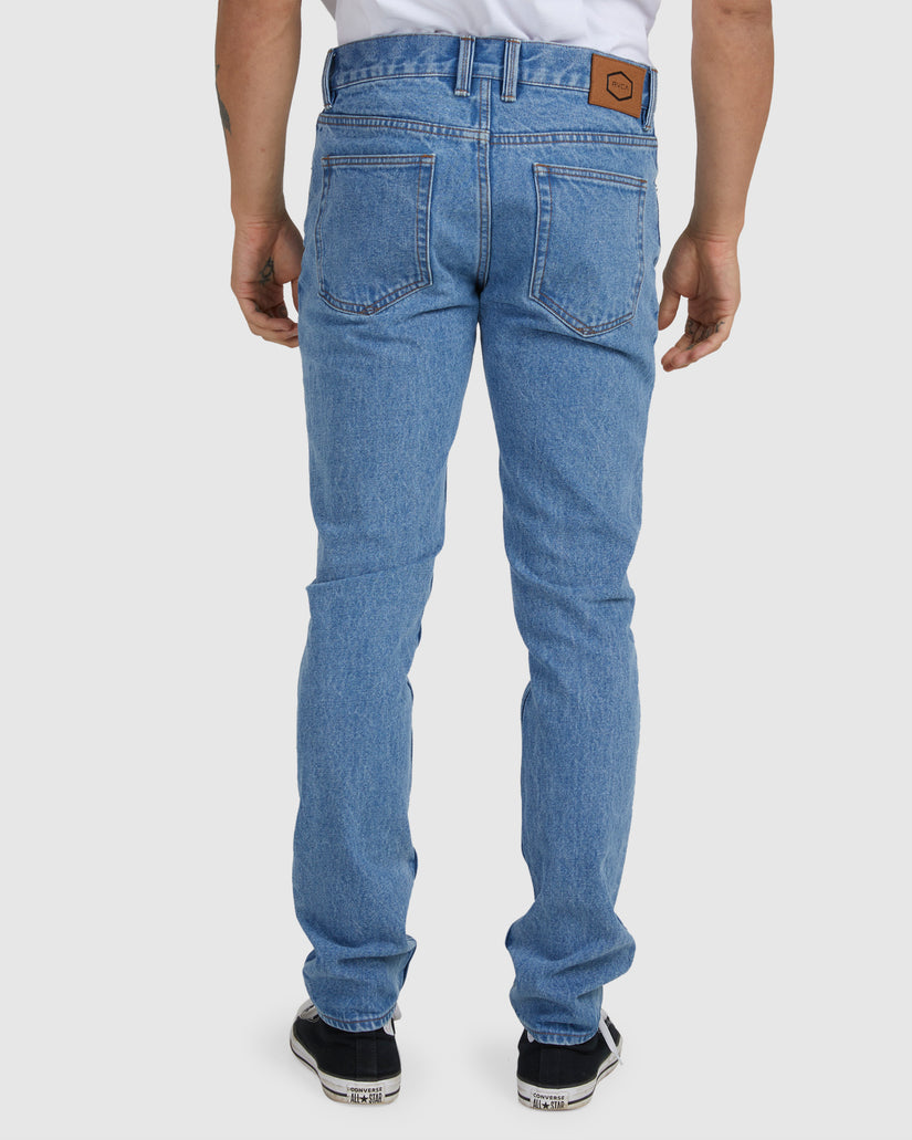 Mens RVCA Rockers Denim Jeans