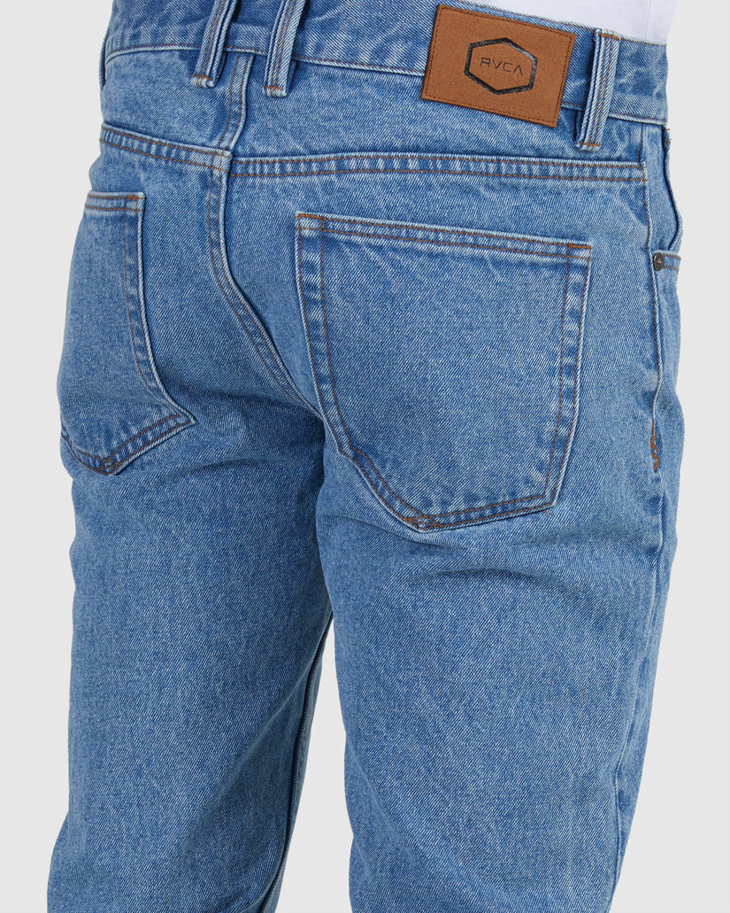 Mens RVCA Rockers Denim Jeans