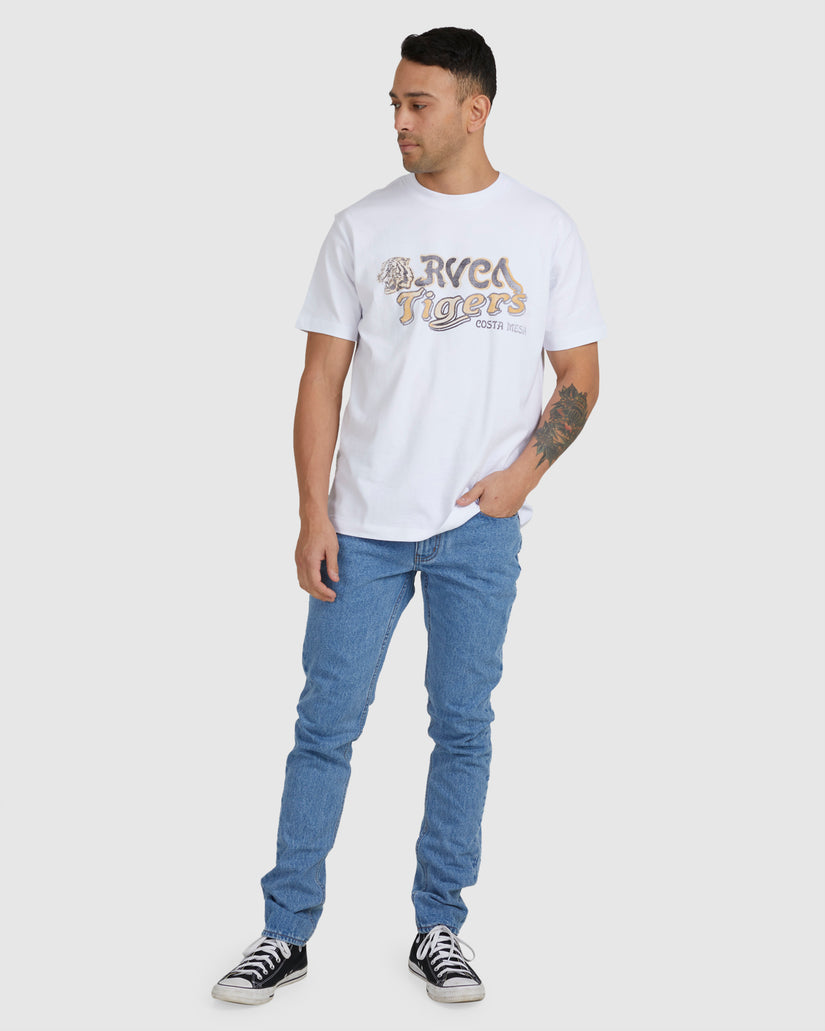 Mens RVCA Rockers Denim Jeans