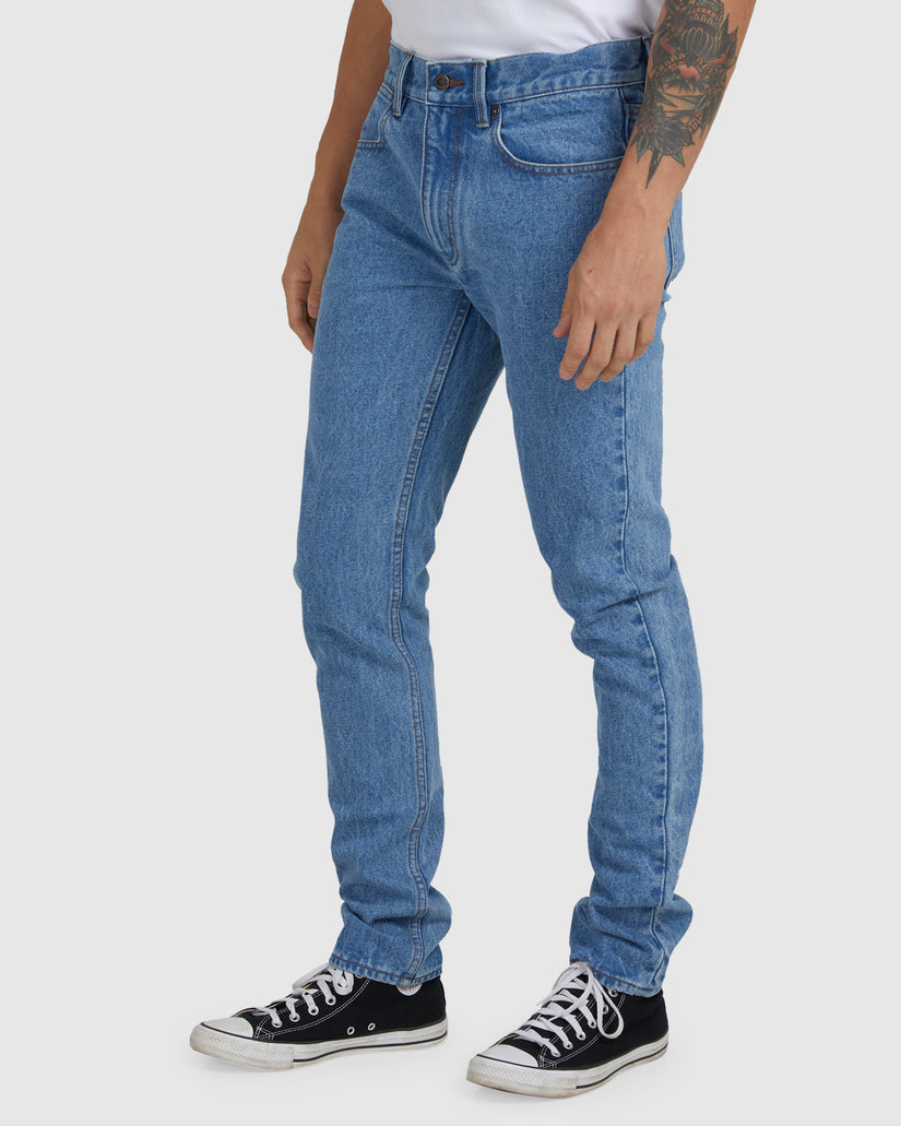 Mens RVCA Rockers Denim Jeans