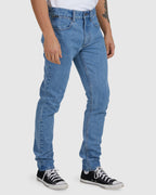 Mens RVCA Rockers Denim Jeans