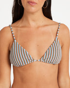 Womens See U Soon Triangle Bikini Top