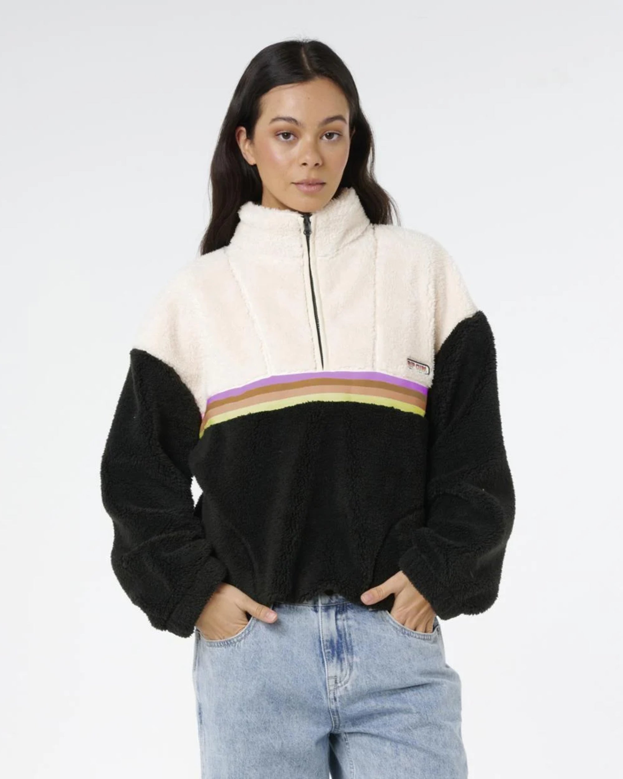 Womens Surf Revival Polar Fleece Jumper