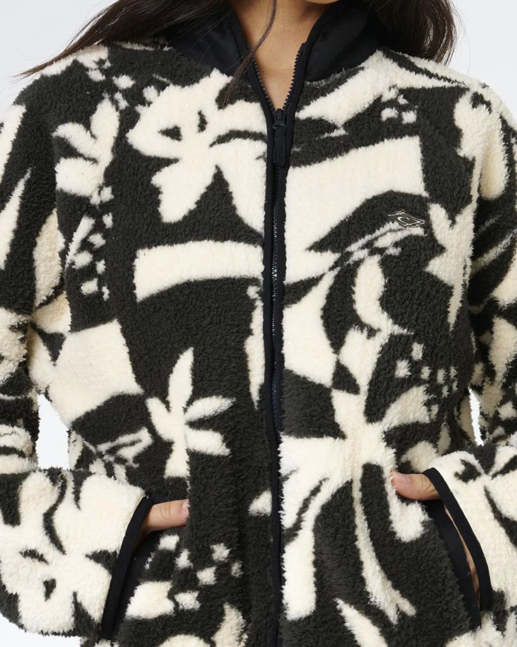 Womens Catalina Islands Zip Through Polar Fleece Jacket