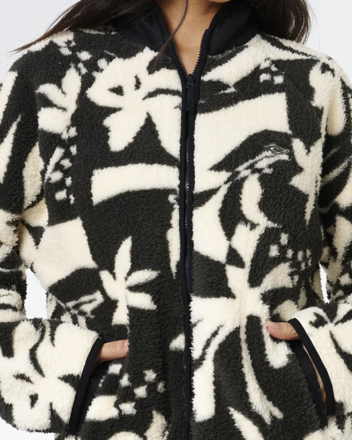 Womens Catalina Islands Zip Through Polar Fleece Jacket