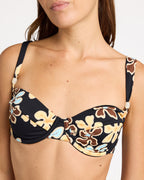 Womens Nostalgic Feels Underwire D Cup Bikini Top